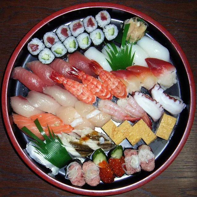 Edomae sushi omakase