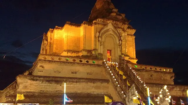 Inthakin City Pillar Festival in Chiang Mai