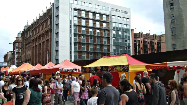 Merchant City Festival in Glasgow