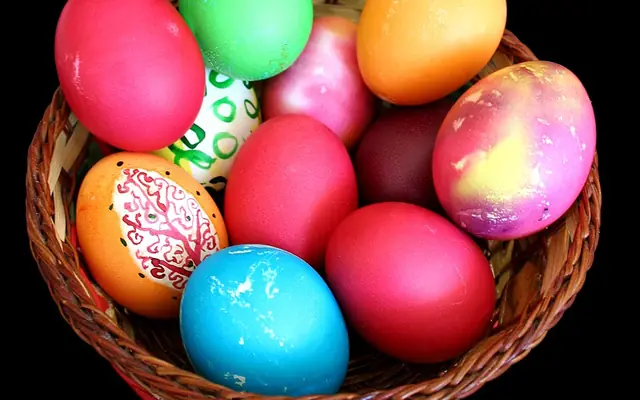 Easter eggs