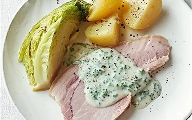 Bacon and cabbage