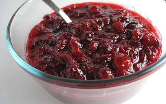 Cranberry sauce