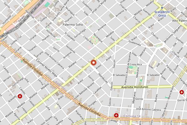 Map showing Gran Dabbang in Buenos Aires