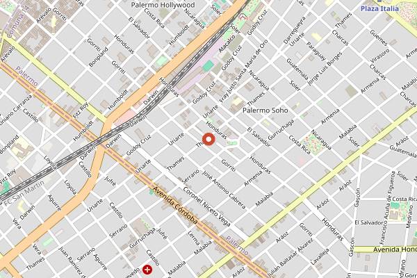 Map showing Full City Coffee House in Buenos Aires