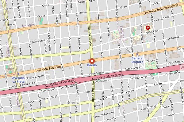 Map showing Casa SaltShaker in Buenos Aires