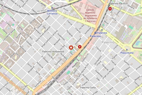 Map showing Bio Solo Organico in Buenos Aires