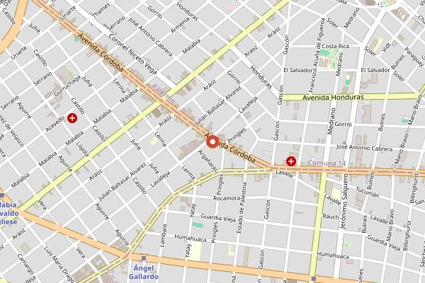 Map showing Let It V in Buenos Aires