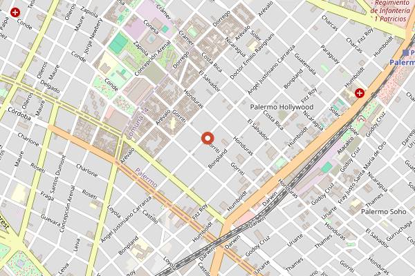 Map showing Reliquia in Buenos Aires
