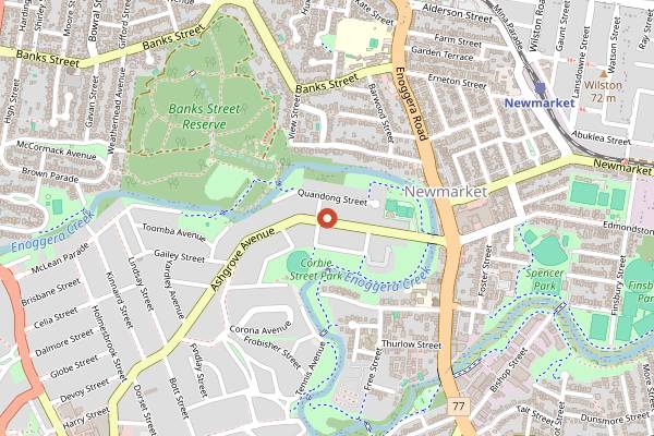 Map showing Gerbino's in Brisbane