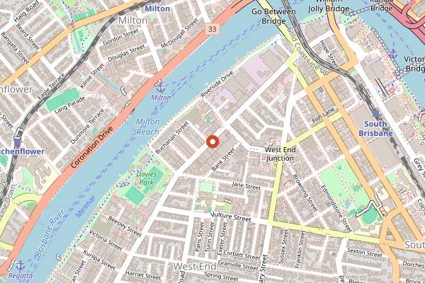 Map showing Come to Daddy in Brisbane