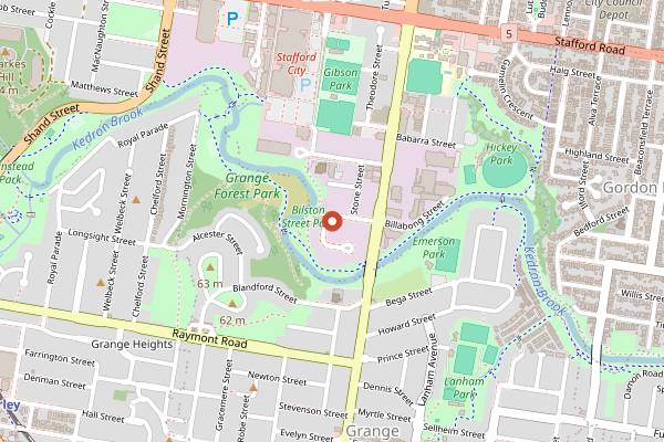 Map showing Happy Valley Brewing Company in Brisbane