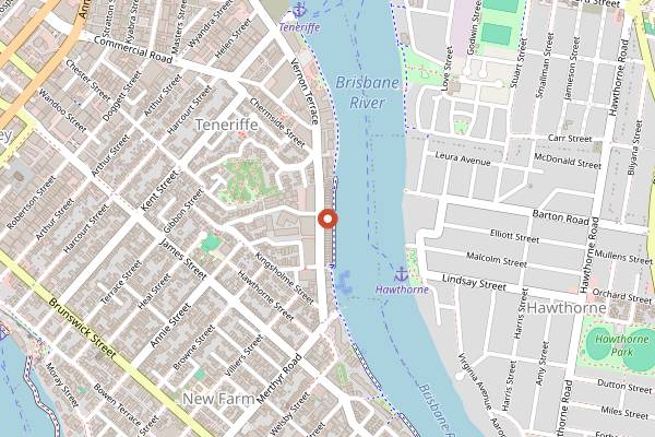 Map showing Barko and Co in Brisbane