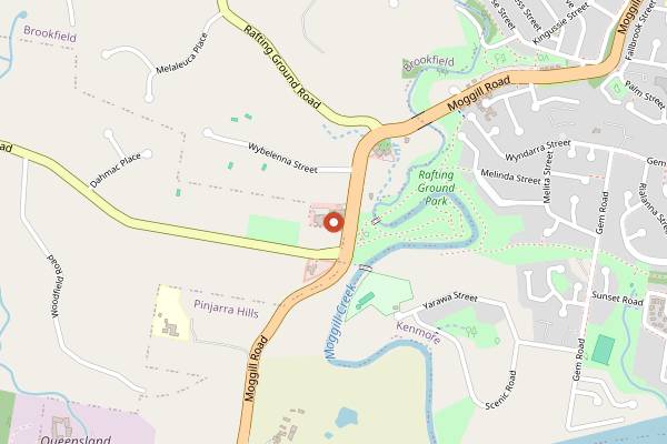 Map showing Wild Canary in Brisbane