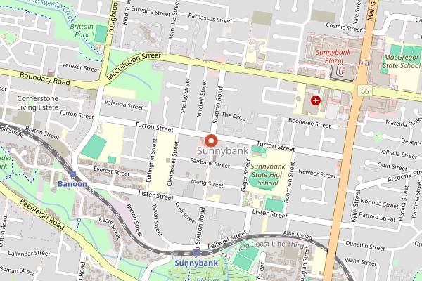 Map showing Seoul Bistro in Brisbane