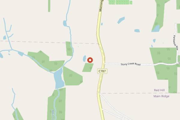 Map showing Green Olive at Red Hill Cooking School in Melbourne