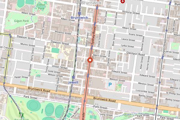 Map of Brunswick Music Festival