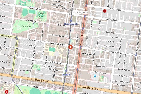 Map showing Howler in Melbourne