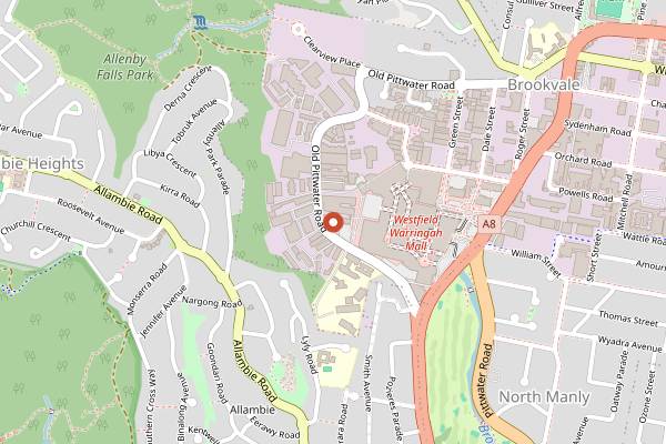 Map showing Berkelo in Sydney