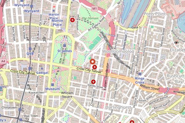 Map showing Flour and Stone in Sydney