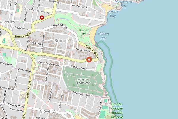 Map showing Iggy's Bread of the World in Sydney