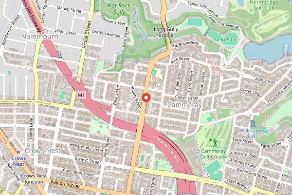 Map showing Maggio's Italian Bakery and Pasticceria in Sydney