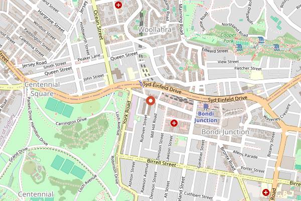 Map showing The Cook and Baker in Sydney