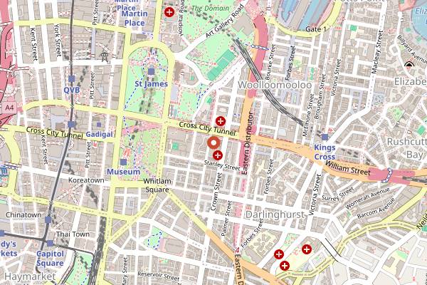 Map showing Edition Coffee Roasters in Sydney