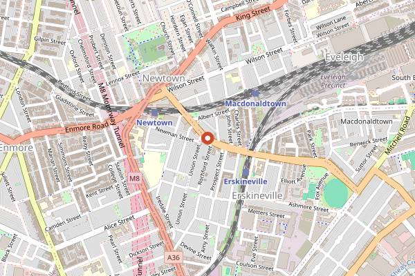 Map showing Fleetwood Macchiato in Sydney