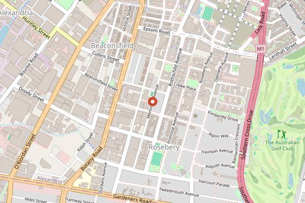 Map showing Two Good Co Cafe in Sydney