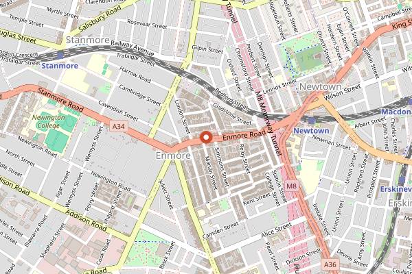 Map showing Vineria Luisa in Sydney