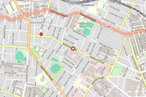 Map showing Coffee Alchemy in Sydney