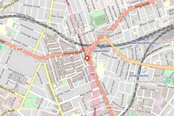 Map showing Gigi Pizzeria in Sydney