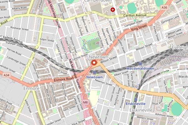 Map showing Cafe Paci in Sydney