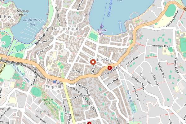 Map showing Margaret in Sydney