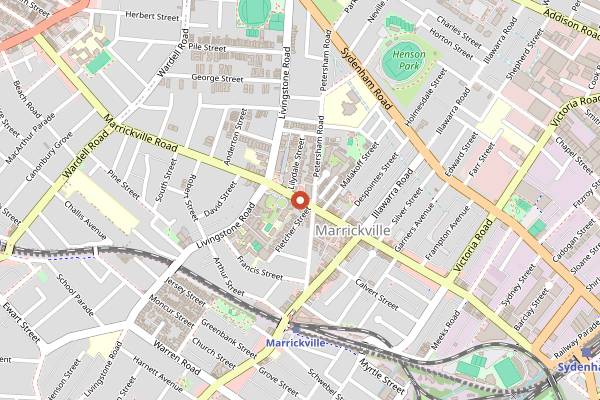 Map showing Banh Cuon Ba Oanh in Sydney