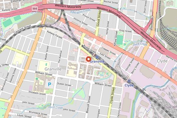 Map showing El Jannah in Sydney