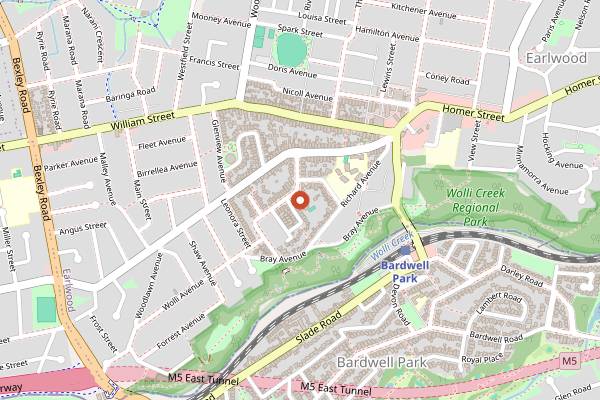 Map showing Knuckles 2 You in Sydney