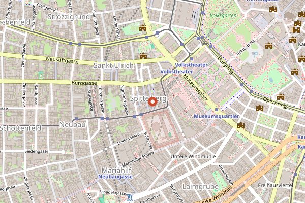 Map showing If Dogs Run Free in Vienna