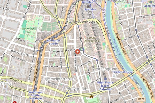 Map showing The Sign Lounge in Vienna
