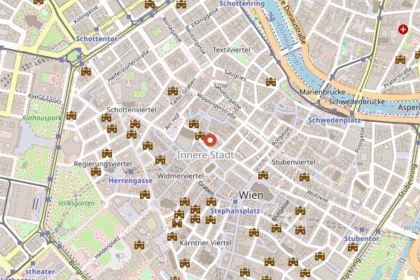 Map showing Kolar in Vienna
