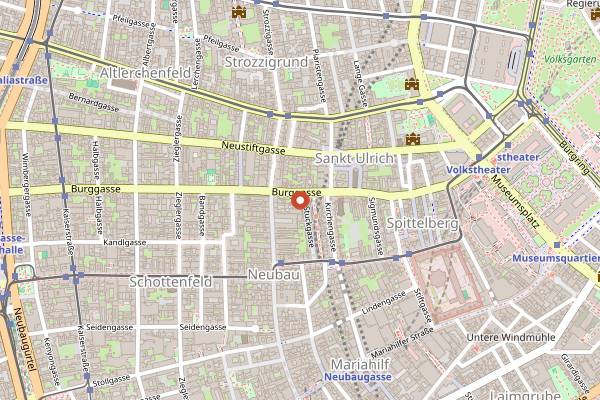 Map showing Espresso in Vienna