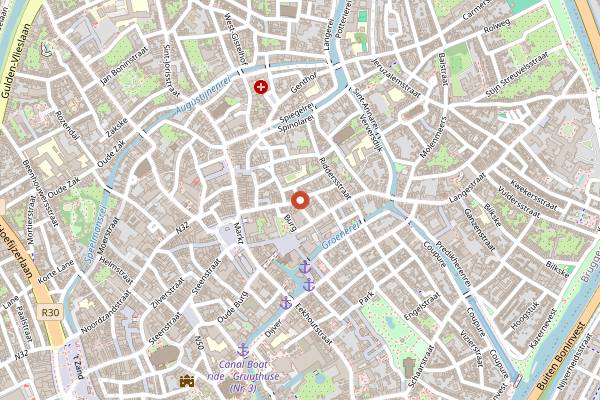 Map showing Brazila Coffee Roasters in Bruges