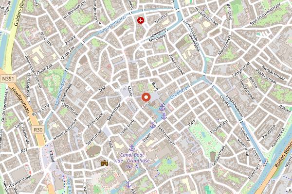 Map showing Breydel-De Coninck in Bruges