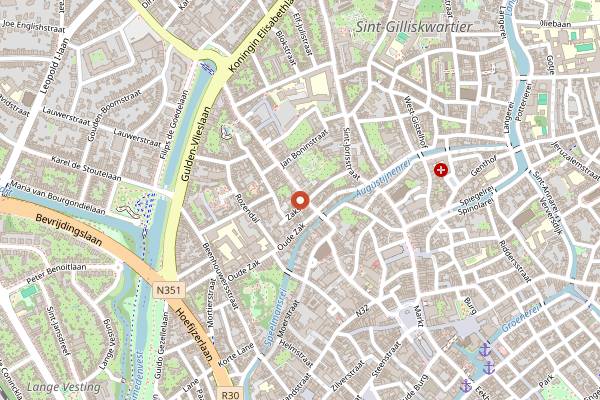 Map showing Locàle by Kok au Vin in Bruges