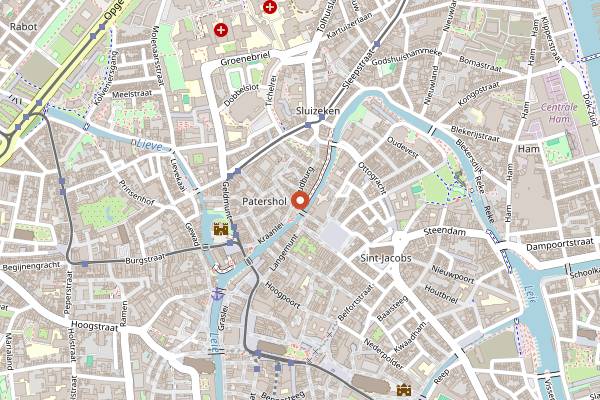 Map showing Jigger's in Ghent