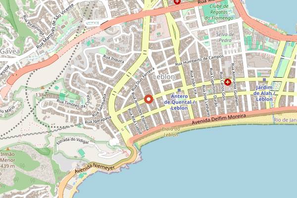Map showing Talho Capixaba in Rio de Janeiro