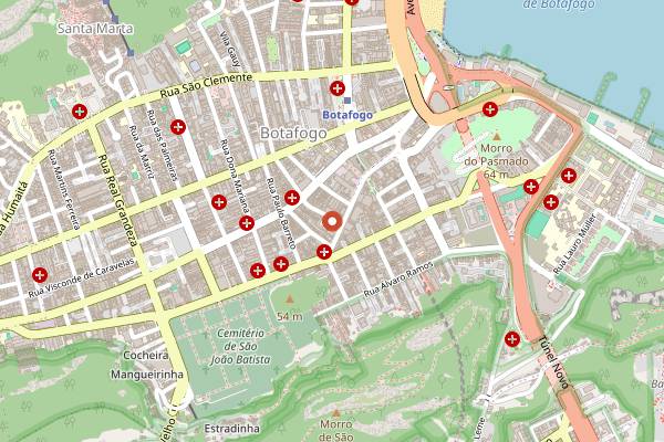 Map showing Hocus Pocus DNA in Rio de Janeiro