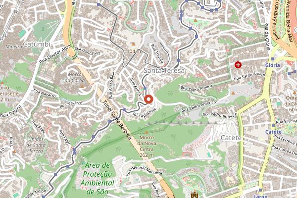 Map showing Bar do Tino in Rio de Janeiro