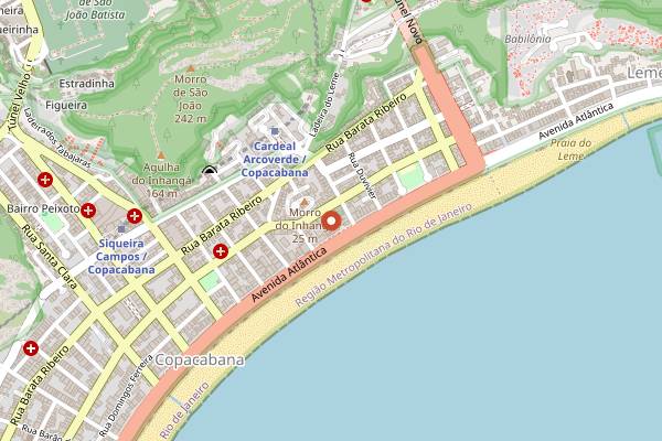 Map showing Mee in Rio de Janeiro