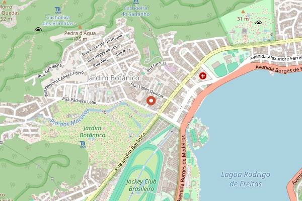 Map showing Grado in Rio de Janeiro